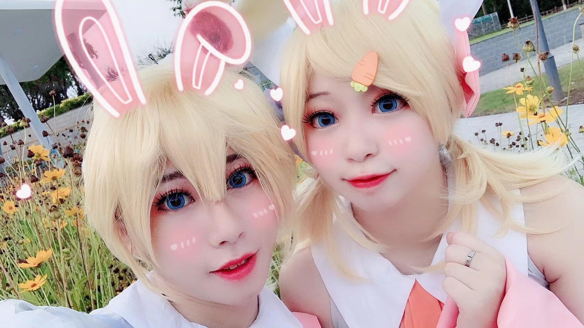 【折祉x水华】lll Tolu Ting Antenna lll【镜音cos-迷失森林与兔子】